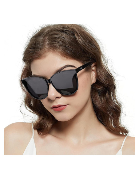 Gafas de sol LVIOE para mujeres, estilo gato, polarizadas Gafas de sol LVIOE para mujeres, estilo gato, polarizadas