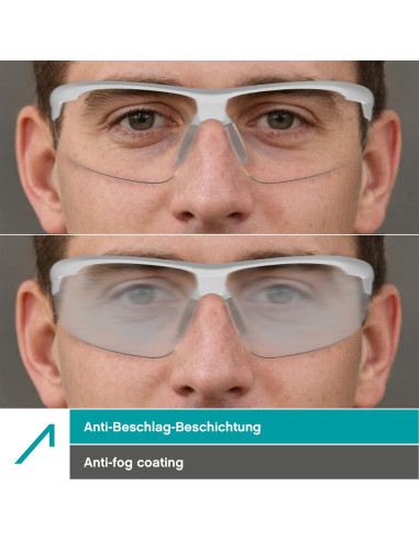 Gafas de seguridad ACE Evo - Antiempañante - Laboratorio