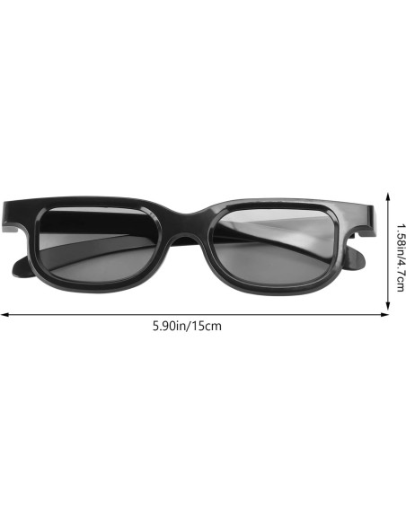 Gafas 3D SUPVOX Ultra-Ligeras Polarizadas - Marco Negro