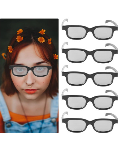 Gafas 3D SUPVOX Ultra-Ligeras Polarizadas - Marco Negro