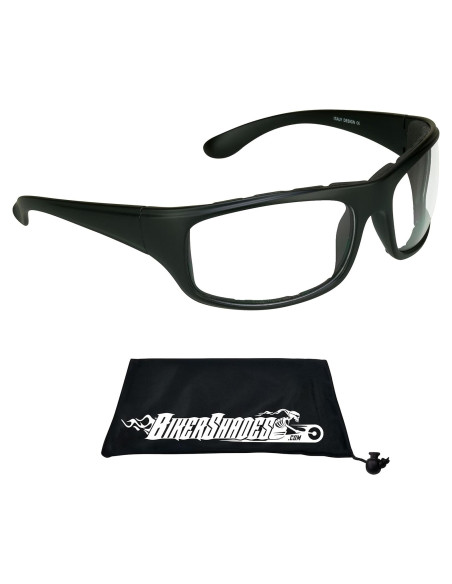 Gafas de Motocicleta Bikershades Fotoquímicas Claras a Grises