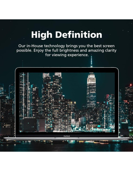 Paquete de 2 Protectores de Pantalla 16" DIACUBE Anti-Luz Azul