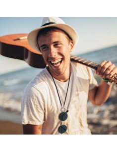 Collar Sostenedor de Gafas Junkin 3 Pcs Acero Inoxidable 2