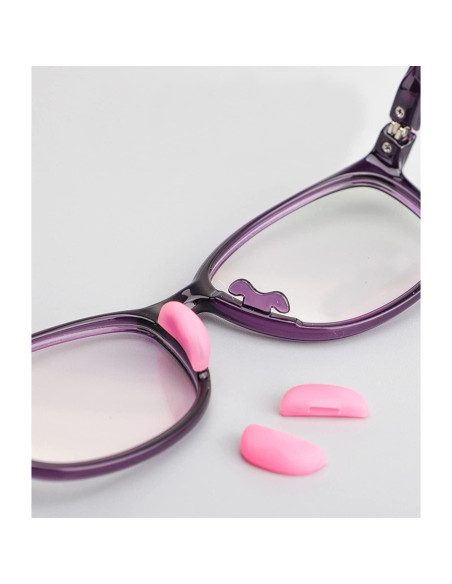 Almohadillas para Gafas Infantiles BEHLINE Silicona Rosa