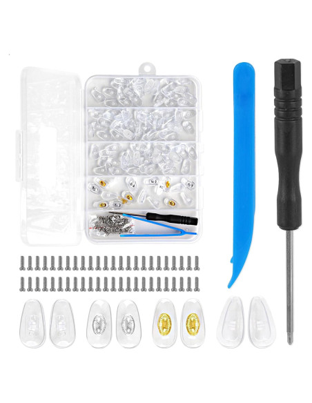 Kit de almohadillas para nariz de gafas Vivinin 57 pares