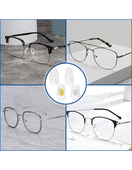 Kit de almohadillas para nariz de gafas Vivinin 57 pares