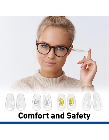 Kit de almohadillas para nariz de gafas Vivinin 57 pares