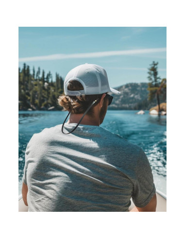 Correa de Gafas de Cuero PVS-001 Negra para Sol y Vista