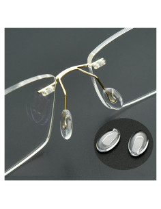 Almohadillas de nariz OPUGIT 10 pares silicona antideslizantes