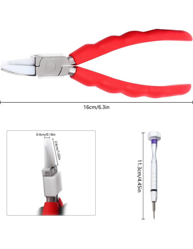 Kit de Herramientas para Gafas YINZINR 14 Piezas Antideslizante