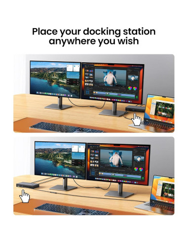 Cable Extensión USB4 Silkland 1m 40Gbps 240W 8K Thunderbolt 4