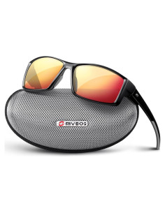 Gafas de sol deportivas RIVBOS RBS861 polarizadas rojas
