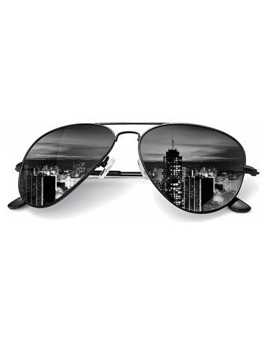 Gafas de Sol KALIYADI Aviador Polarizadas UV para Hombres y Mujeres