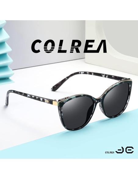 Gafas de sol estilo gato Colrea UV400 para mujeres