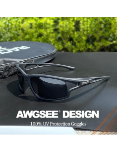 Gafas de Sol Polarizadas AWGSEE para Hombres UV 100% 2