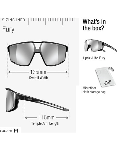 Gafas de Sol Julbo J5314020 Negro/Rosa con Ventilación