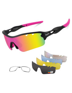 Gafas de sol deportivas BangLong con 5 lentes UV400