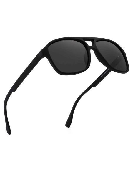 Gafas de Sol Aviador JIM HALO Polarizadas 55mm Gris