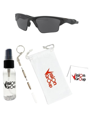 Gafas de sol Oakley Half Jacket 2.0 XL Negro Mate Gris Polarizado