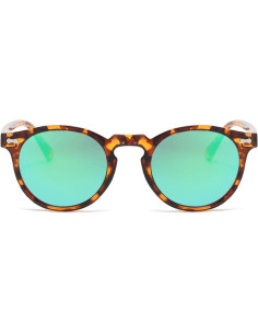 Gleyemor Gafas de Sol Polarizadas UV400 Redondas 48mm 2