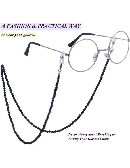 Cadena de Gafas KAI Top de Piedra Natural 73 cm para Mujeres