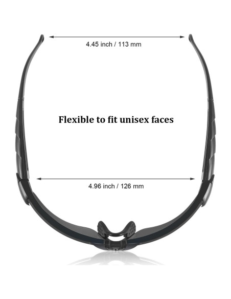 Gafas de Seguridad DAXISONN Anti Niebla para Tiro UV400
