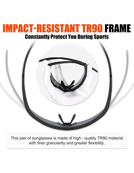 Gafas de Ciclismo X-TIGER con 5 Lentes Intercambiables