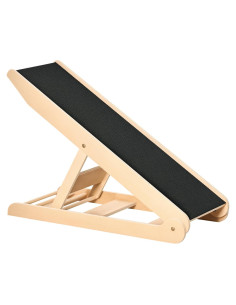 Rampa Ajustable para Mascotas PawHut Plegable Antideslizante