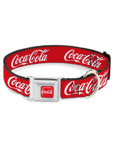 Collar para Perro Coca-Cola con Hebilla de Seguridad 38-61 cm