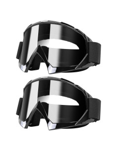 Gafas de motocross YOHOG 2-Pack a prueba de viento
