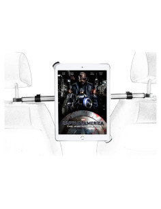 Soporte para Tableta en Reposacabezas EXSHOW - Compatible con iPad y Tablets de 9.7" a 14.5"