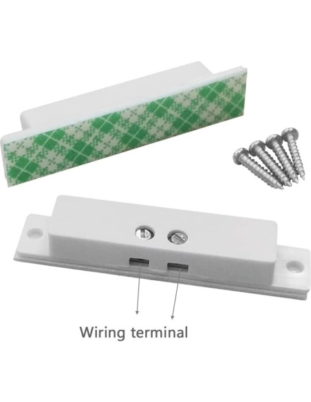 20 Sensores de Contacto Magnético NC GAGALOR para Puertas y Ventanas