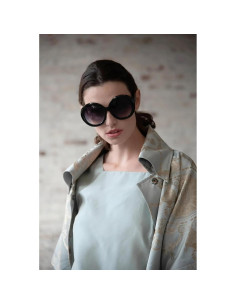 Gafas de sol redondas Karsaer UV400 grandes unisex 2