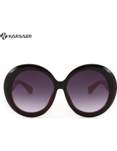Gafas de sol redondas Karsaer UV400 grandes unisex