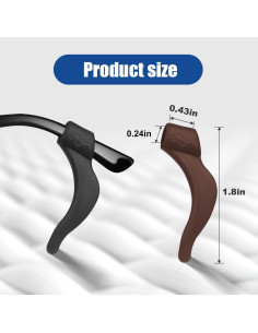 Soporte para Gafas TOPOPTIC 18 Pares Silicona Antideslizante 2