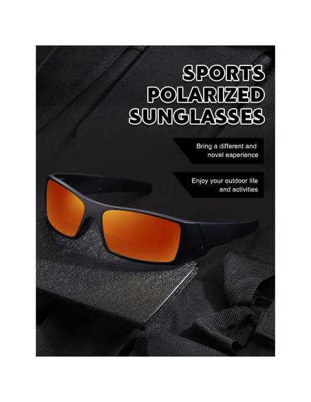 Gafas de sol polarizadas TIANYESY unisex retro deportivas