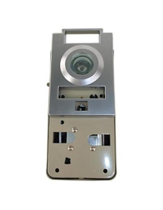 Visor de Puerta y Timbre No Eléctrico Maxtech DV10 Cromo Mate