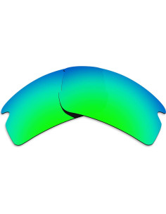 Lentes Polarizados Alphax para Oakley Flak 2.0 - Verde Esmeralda 2