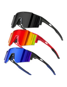Gafas de sol DioKiw para niños UV400 - Paquete de 3 colores