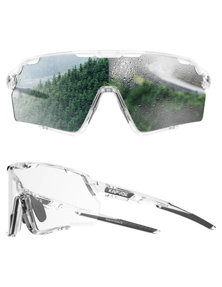 Gafas de Ciclismo KAPVOE Fotoquímicas UV400 para MTB