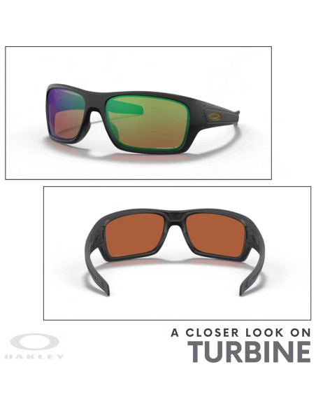 Gafas de sol Oakley Turbine para hombres + Correa + Kit
