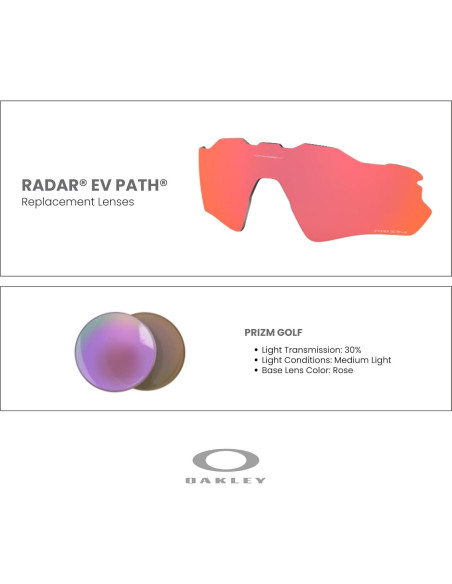 Lentes de Reemplazo Oakley Radar EV Path 38mm + Kit de Cuidado Lentes de Reemplazo Oakley Radar EV Path 38mm + Kit de Cuidado
