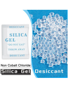 Paquetes de Gel de Sílice VOESP 5g - 120 Unidades Reutilizables 2