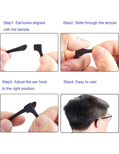 Sujetadores Antideslizantes Lvvfit para Gafas - 10 Pares