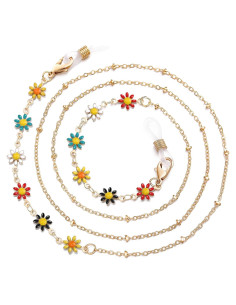 Cadena de Gafas Humlbird para Mujeres 72 cm Multicolor