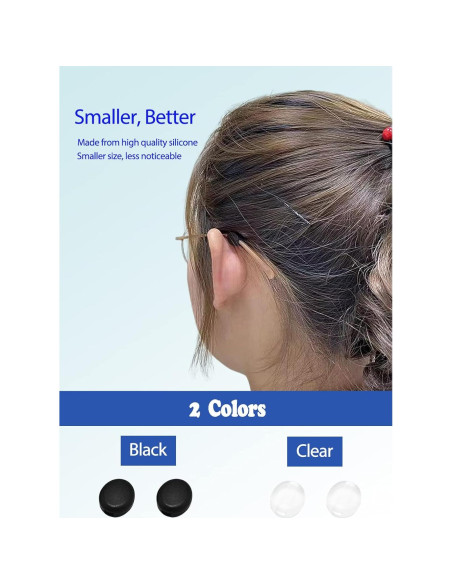 Agarraderas de Gafas Lvvfit Silicona Antideslizante 10 Pares