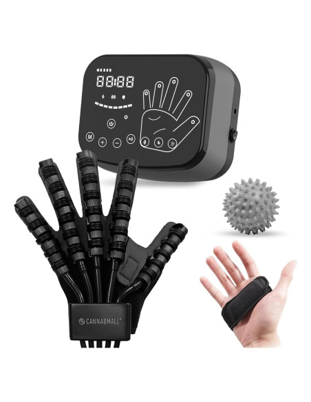 Guantes de Rehabilitación CANNABMALL Mano Izquierda Pequeño