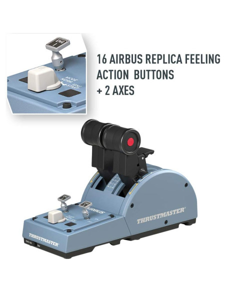 Paquete TCA Thrustmaster Airbus + Abrazadera Voladora