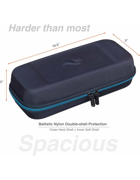 Funda ButterFox para Nintendo Switch OLED, 18 juegos, Negro/Azul