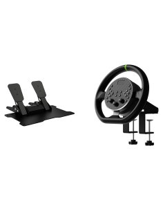 Volante de Carreras CAMMUS PC + Soporte + Palanca Cambio